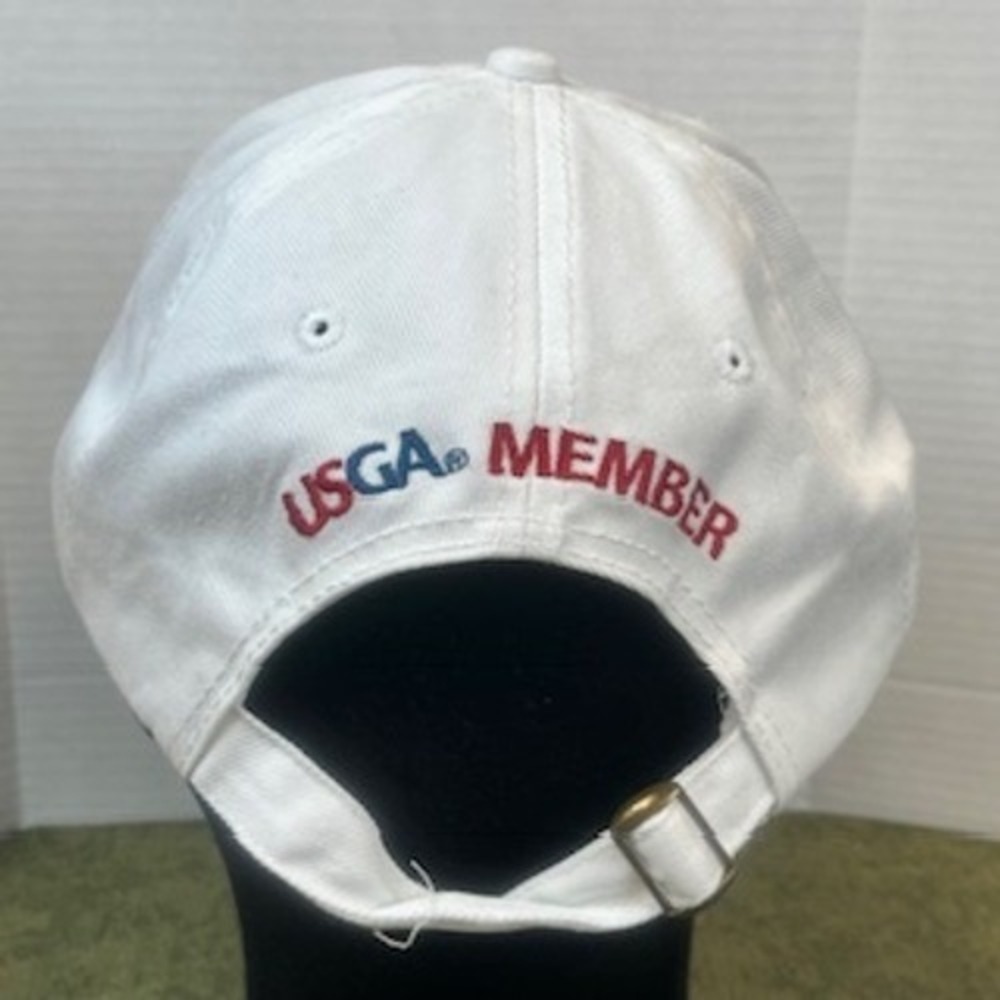 USGA Member 2017 U.S. Open Erin Hills White Golf Hat Cap Adjustable - Picture 4 of 8